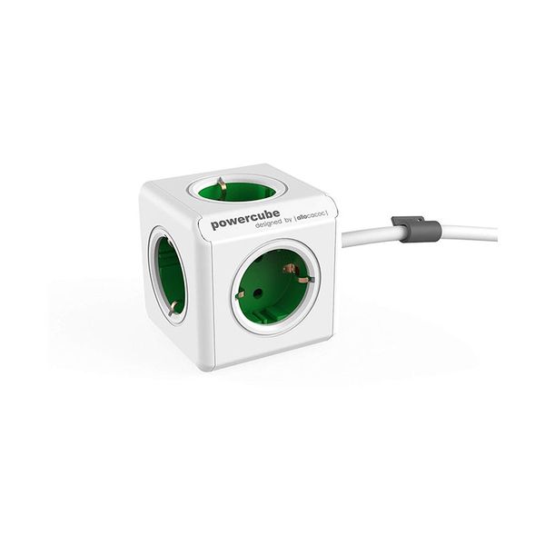 Powercube Powercube Extended 1,5M Green Πολύπριζο