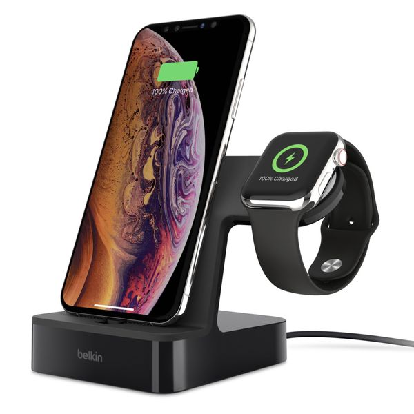 Belkin Belkin Dock Black για Apple Watch/iPhone Φορτιστής