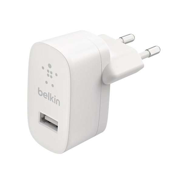 Belkin Belkin Single USB-A Wall Charger White Φορτιστής