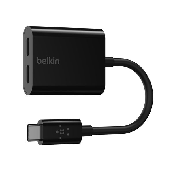 Belkin Belkin Dual USB-C Audio + Charge Adapter Αντάπτορας