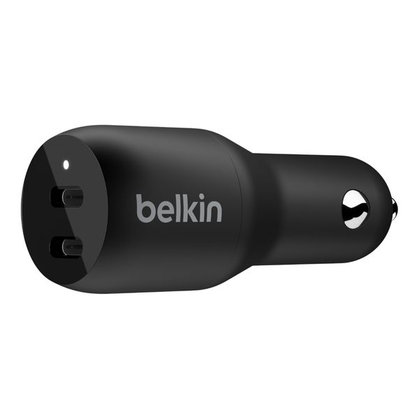 Belkin Belkin Dual USB-C Car Charger 36W Φορτιστής Αυτοκινήτου