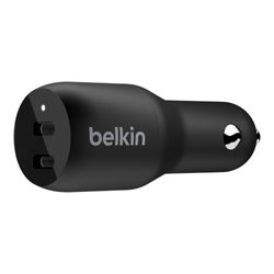 Belkin Dual USB-C Car Charger 36W