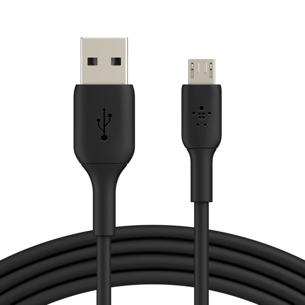 Belkin Belkin Micro-USB to USB-A Cable 1M Black Καλώδιο Σύνδεσης