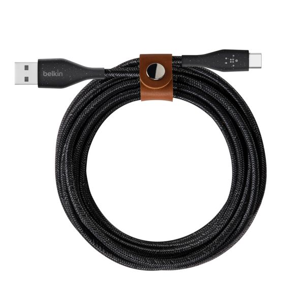 Belkin Belkin Καλώδιο Σύνδεσης USB-C to USB-A Cable - Strap 1M Black