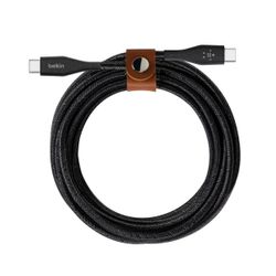 Belkin USB-C to USB-C Cable with Strap 1Μ Black