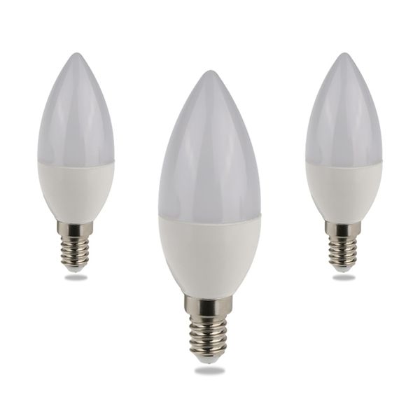 Delight Led Kερί C37 5W Ε14 6500K 3τμχ Λάμπα