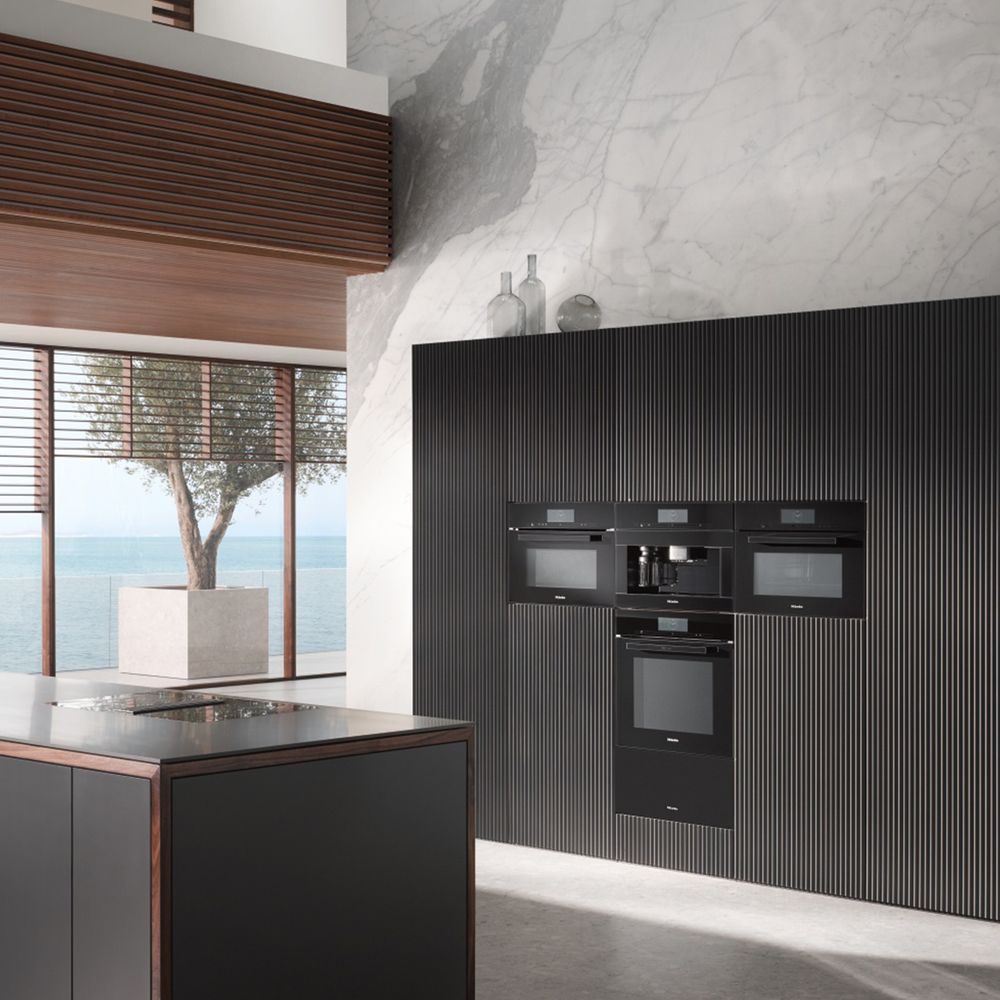 Miele CVA 7845 Obsidian Black Εντοιχιζόμενη Καφετιέρα ΚΩΤΣΟΒΟΛΟΣ