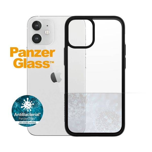 PanzerGlass PanzerGlass iPhone 12 Mini Clear Transparent Black Edition Θήκη Κινητού