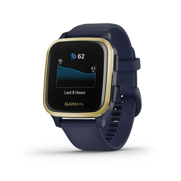 Garmin Venu Sq Music Navy Gold SmartWatch