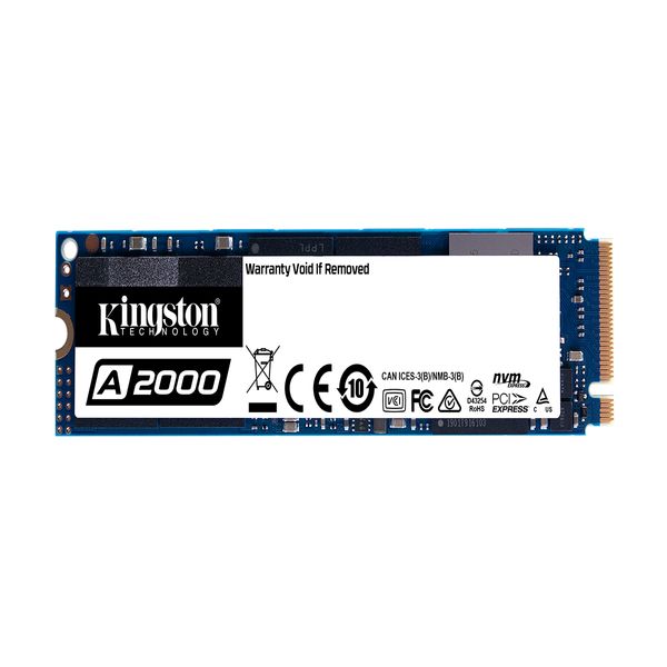 Kingston A2000 1ΤΒ NVMe PCIe M.2 2280 Εσωτερικός SSD