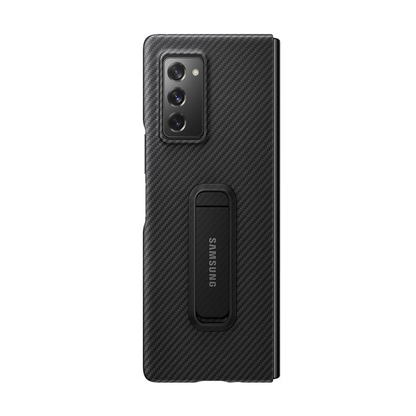 Samsung Galaxy Z Fold2 Aramid Standing Cover Black Θήκη Κινητού