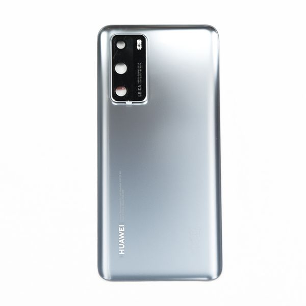 Huawei Back Cover P40 Frost Silver Ανταλλακτικό Κινητής Τηλεφωνίας