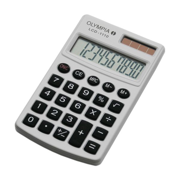 Olympia LCD-1110 Τσέπης White Αριθμομηχανή