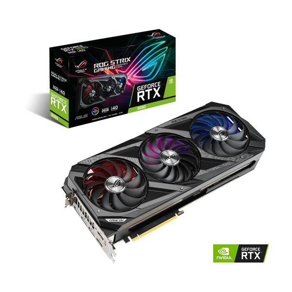 Asus Asus ROG Strix GeForce RTX 3090 24GB Κάρτα Γραφικών