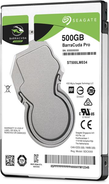 Seagate BarraCuda Pro 500GB - ST500LM034