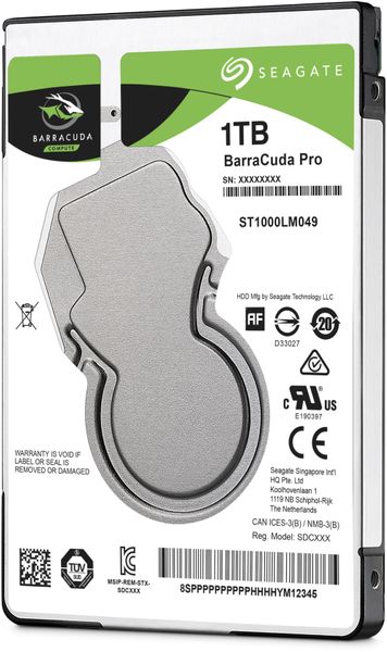 Seagate Barracuda Pro 1TB 2.5'' SATA