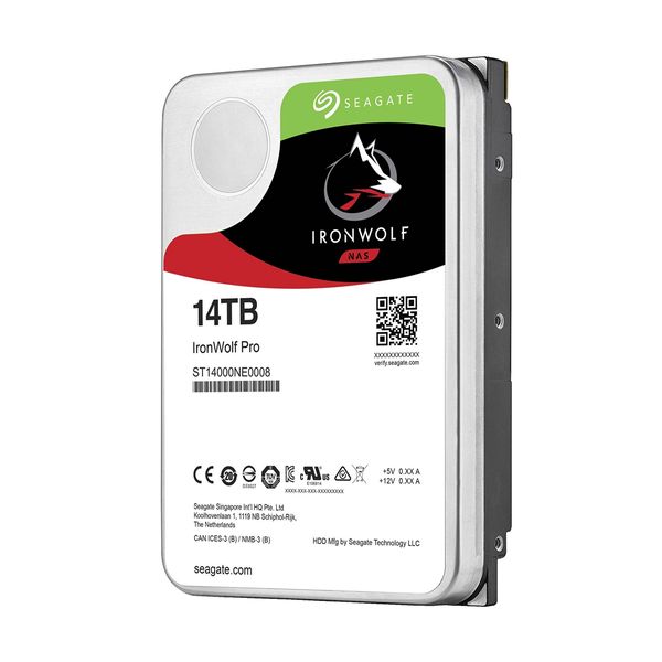 Seagate Ironwolf Pro 14TB 3.5 NAS HDD Εσωτερικός Σκληρός Δίσκος