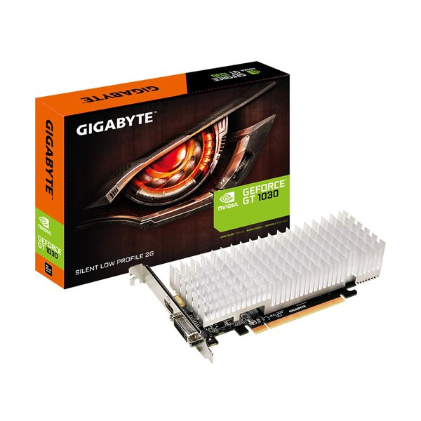 Gigabyte GeForce GT 1030 Silent Low Profile 2G Κάρτα Γραφικών