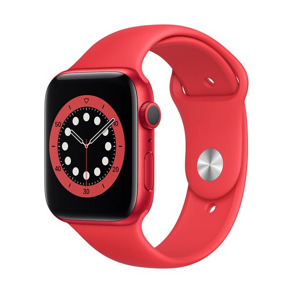Apple Watch Series 6 44mm Red Product(Red) Red Sportband