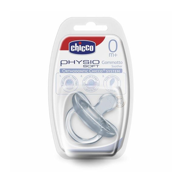 Chicco Chicco Physio Soft 0-6M+ Πιπίλα Σιλικόνης