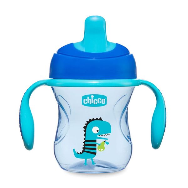 Chicco 6M+ Μπλε (Νέο) Εκπαιδευτικό Κύπελλο