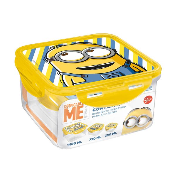Stor Σετ Φύλαξης Φαγητού Minions