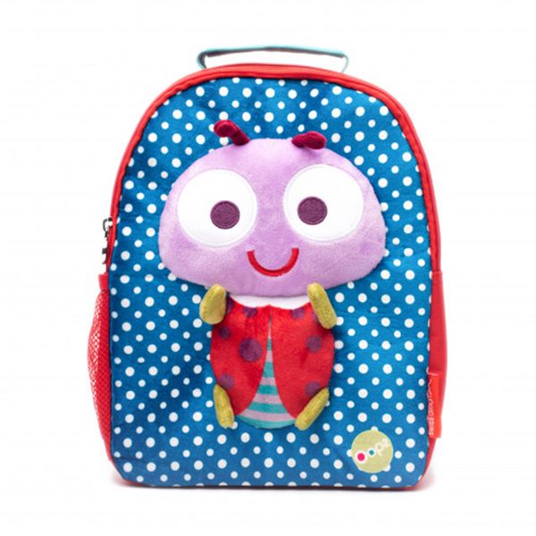 Oops Oops Super-Soft Ladybug Backpack