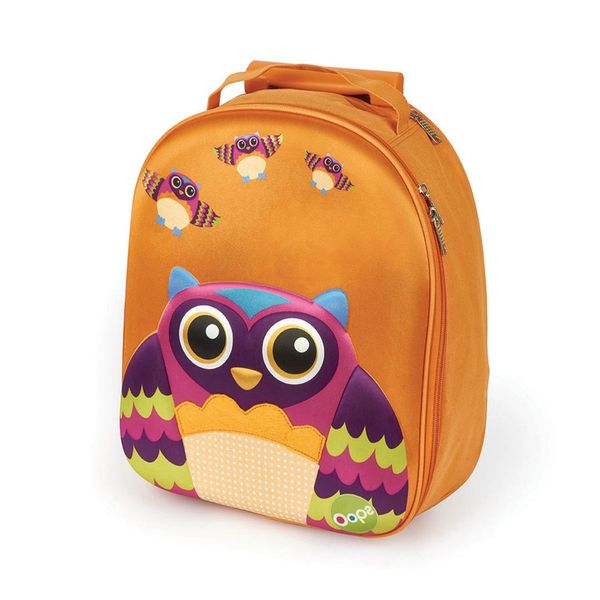 Oops Easy Trolley 35cm Owl Τσάντα