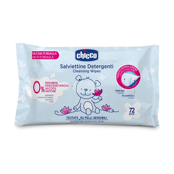 Chicco Baby Moments (72 Τμχ Χωρίς Καπάκι) Μωρομάντηλα