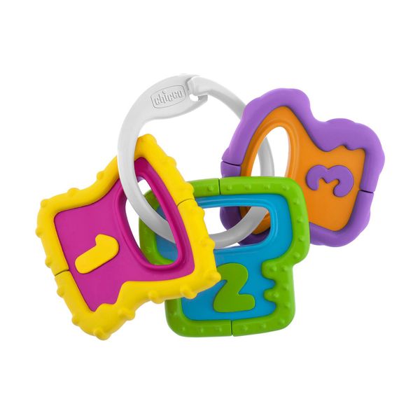 Chicco Χρωματιστά Κλειδιά Κουδουνίστρα