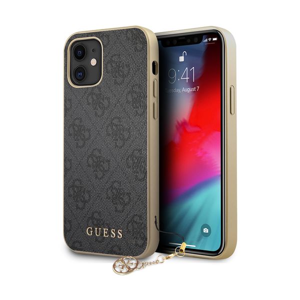 Guess iPhone 12 Mini PU Grey Θήκη Κινητού