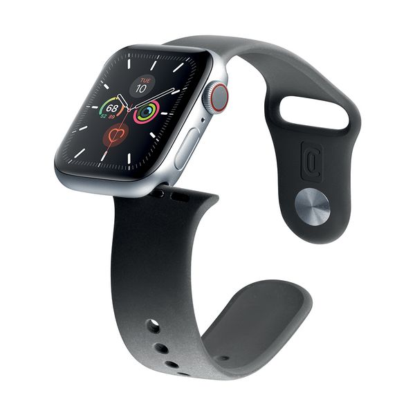 Cellular Line Apple Watch Silicone 42 - 45 mm Black