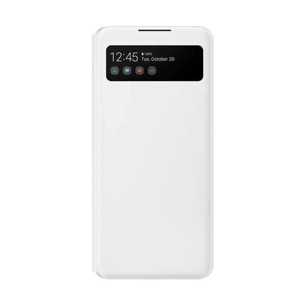 Samsung Smart S View Wallet Cover A42 White Θήκη Κινητού
