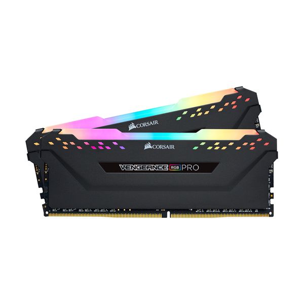 Corsair Corsair Vengeance RGB Pro 8GB DDR4-3200MHz CL16 DIMM (CMW16GX4M2Z3200C16) x2 Μνήμη RAM