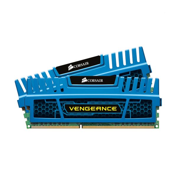 Corsair Corsair Vengeance Blue 4GB DDR3-1600MHz (CMZ8GX3M2A1600C9B) x2 Μνήμη RAM
