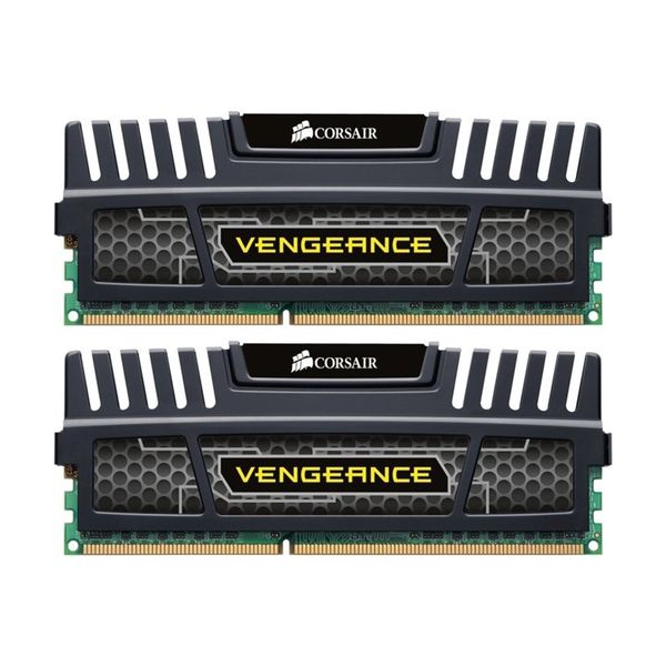 Corsair Corsair Vengeance 8GB DDR3-1600MHz C10 (CMZ16GX3M2A1600C10) x2 Μνήμη RAM