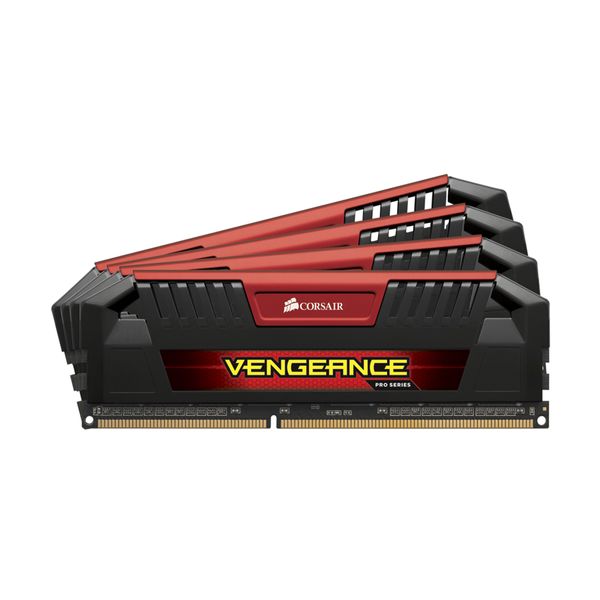 Corsair Corsair Vengeance Pro Red 8GB DDR3-1600MHz (CMY32GX3M4A1600C9R) x4 Μνήμη RAM