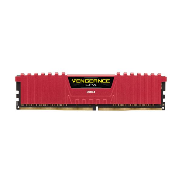 Corsair Corsair Vengeance LPX Red 4GB DDR4-2400MHz C16 (CMK4GX4M1A2400C16R) Μνήμη RAM