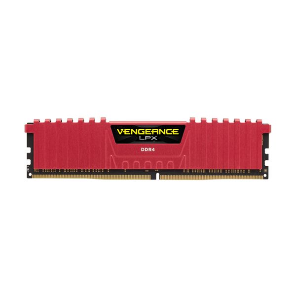 Corsair Corsair Vengeance LPX Red 8GB DDR4-2400MHz C14 (CMK8GX4M1A2400C14R) Μνήμη RAM