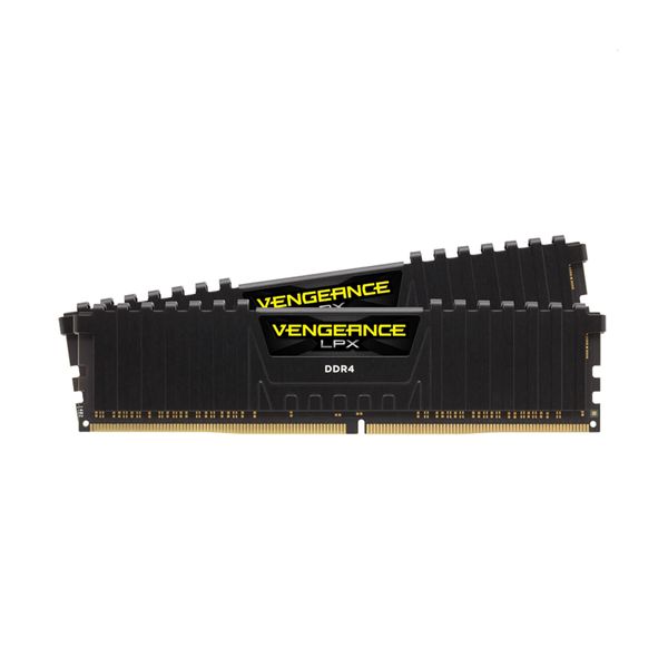 Corsair Corsair Vengeance LPX Black 8GB DDR4-2400MHz C16 (CMK16GX4M2Z2400C16) x2 Μνήμη RAM