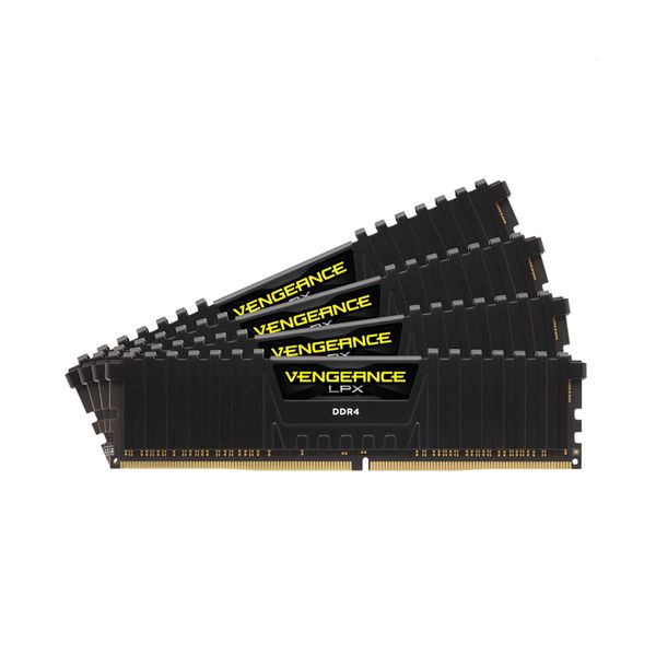 Corsair Corsair Vengeance LPX 8GB DDR4-2933MHz C16 (CMK32GX4M4Z2933C16) x4 Μνήμη RAM