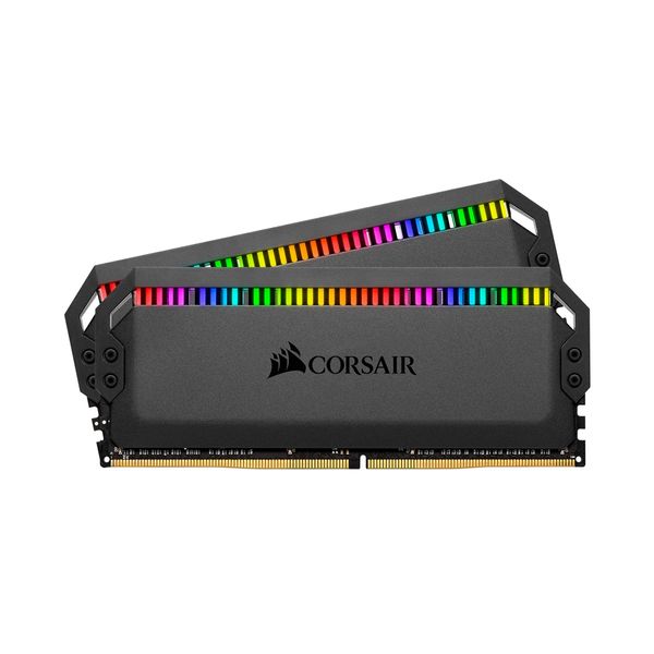 Corsair Corsair Dominator Platinum RGB 32GB DDR4-3000MHz C15 (CMT32GX4M2C3000C15) 16GB x2 Μνήμη RAM