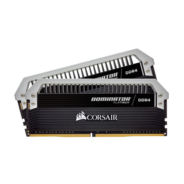 Corsair Corsair Dominator Platinum 8GB DDR4-3000MHz C15 (CMD16GX4M2B3000C15) x2 Μνήμη RAM