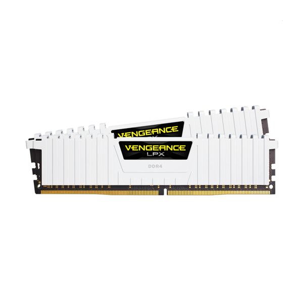 Corsair Corsair Vengeance LPX White 8GB DDR4-3000MHz C15 (CMK16GX4M2B3000C15W) x2 Μνήμη RAM