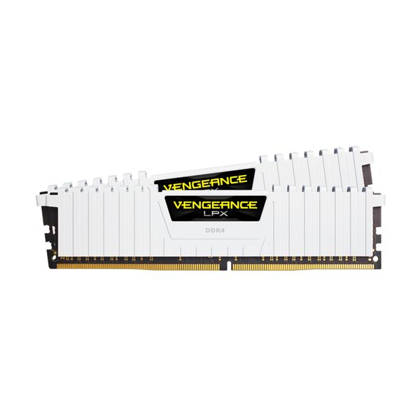 Corsair Corsair Vengeance LPX White 8GB DDR4-3000MHz C16 (CMK16GX4M2D3000C16W) x2 Μνήμη RAM