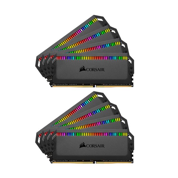 Corsair Corsair Dominator Platinum 8GB DDR4-3000MHz C15 (CMT64GX4M8X3000C15) x8 Μνήμη RAM