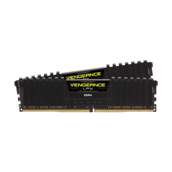 Corsair Corsair Vengeance LPX Black 32GB DDR4-3200MHz C16 (CMK64GX4M2E3200C16) x2 Μνήμη RAM