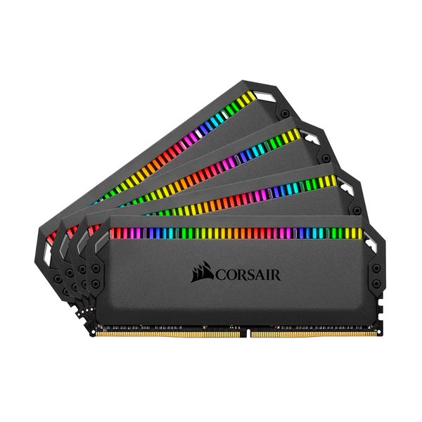 Corsair Corsair Dominator Platinum RGB 8GB DDR4-3200MHz C16 (CMT32GX4M4C3200C16) x4 Μνήμη RAM