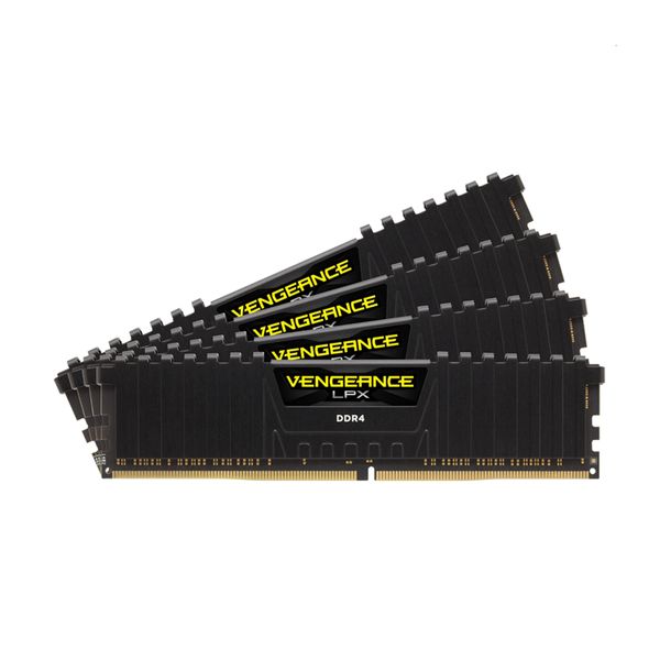 Corsair Corsair Vengeance LPX Black 8GB DDR4-3200MHz C16 (CMK32GX4M4B3200C16) x4 Μνήμη RAM