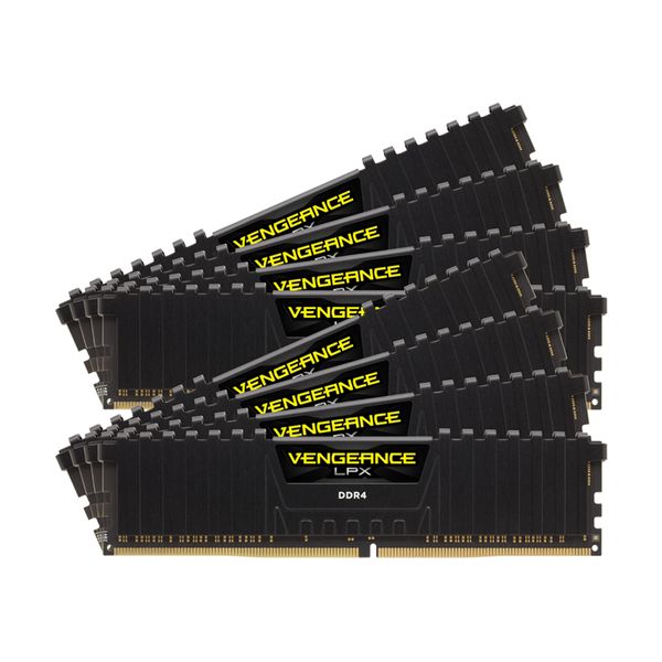 Corsair Corsair Vengeance LPX 16GB DDR4-3200ΜΗz C16 (CMK128GX4M8X3200C16) x8 Μνήμη RAM